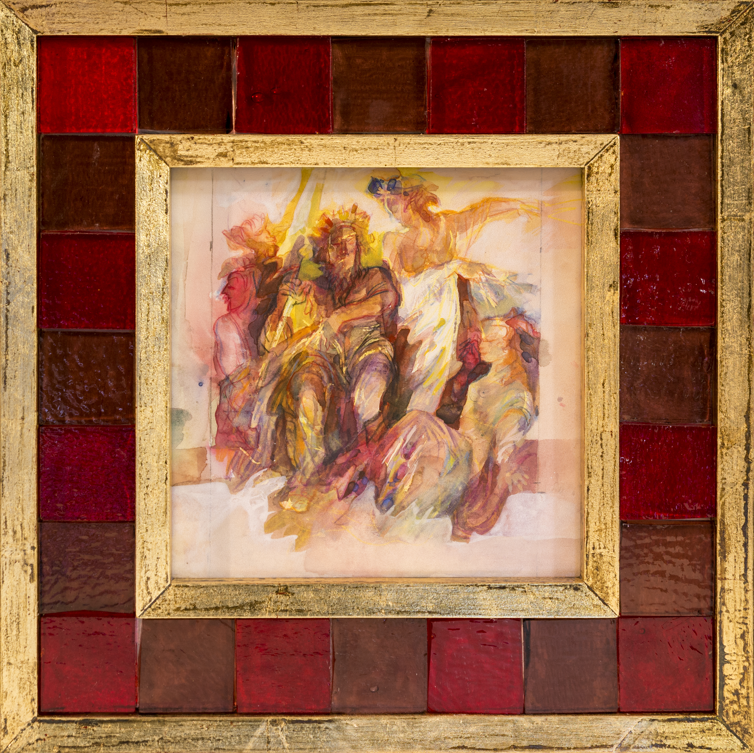 Stojací lampa – detail stínidla